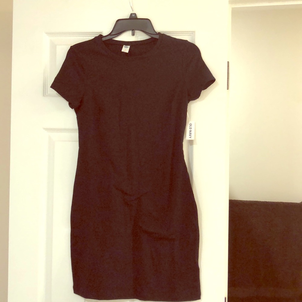 Black t-shirt dress NWT